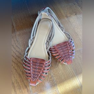 J Crew size 7.5 summer flats